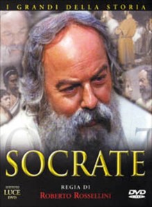 Carátula de la película "Sócrates", de Roberto Rossellini