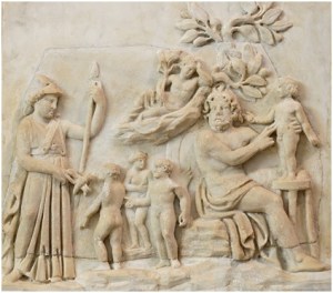 Relieve del Museo del Louvre